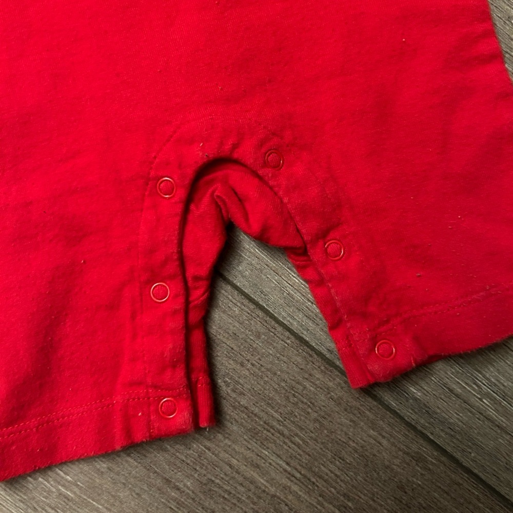 SOLD Bape Kids Baby Milo Red 6 Month Jumper - Picture 6 of 9